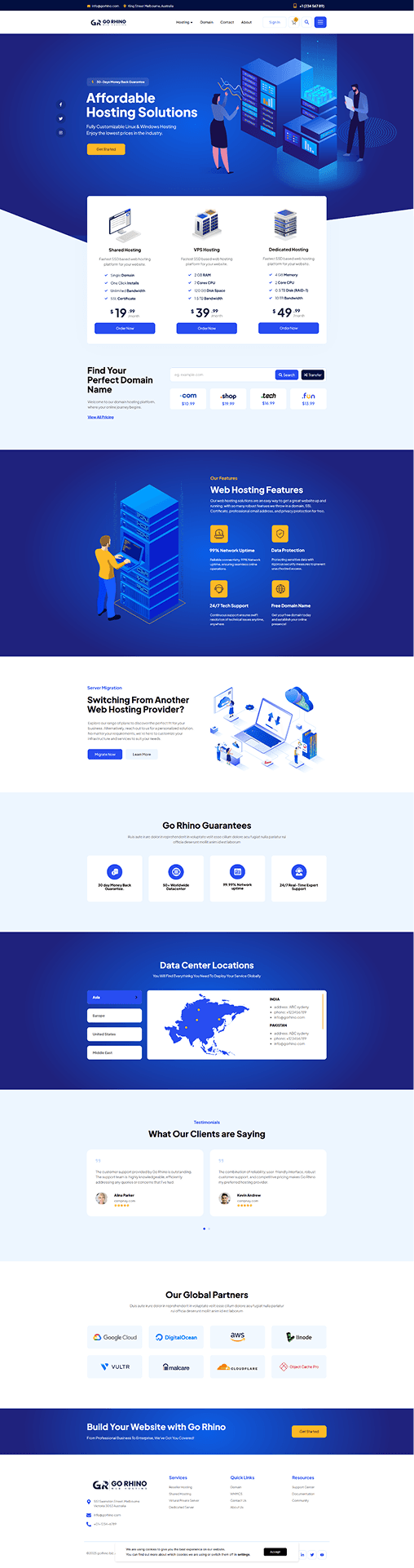 Website design portfolio item 2
