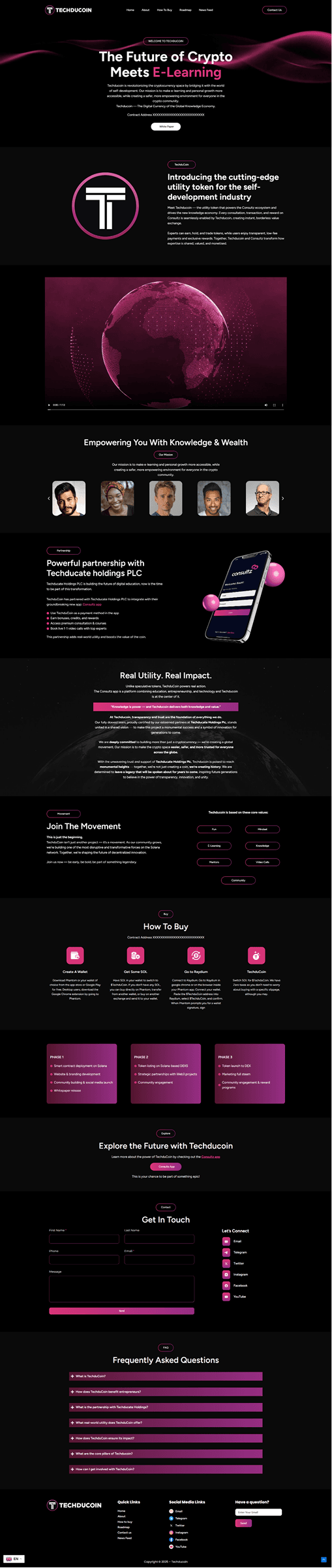 Website design portfolio item 3