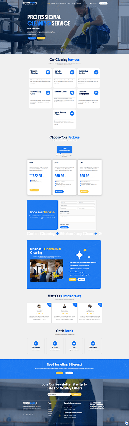 Website design portfolio item 4